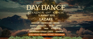 Event-Image for 'DAYDANCE - GARDEN OF EDEN - Hotel Wetterhorn, Hasliberg'