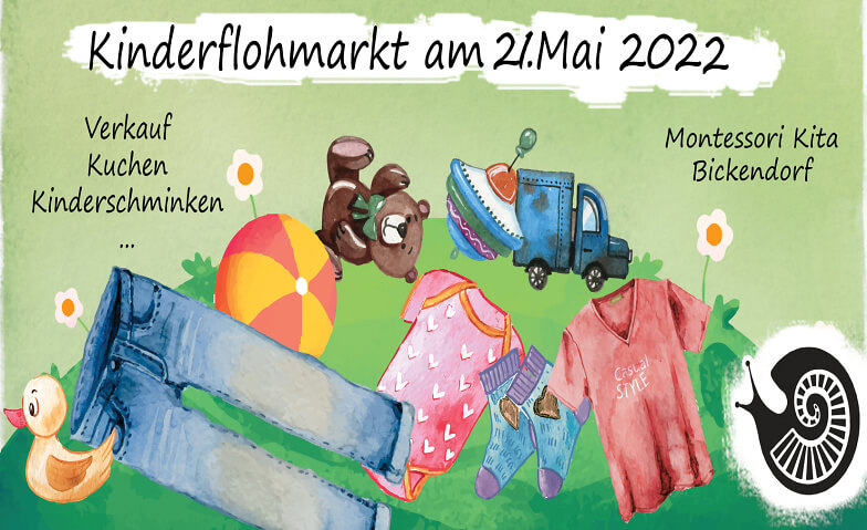 Kinderflohmarkt Städtische Montessori-Kita, Rochusstraße 145, 50827 Köln Tickets