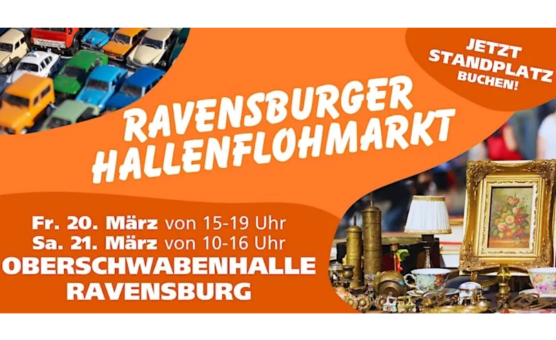 Flohmarkt Ravensburg Oberschwabenhalle Billets