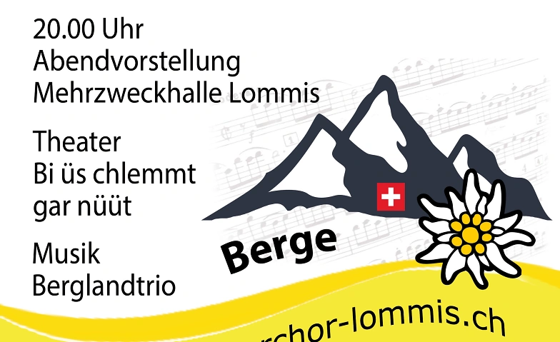 Event-Image for 'Abendunterhaltung M&auml;nnerchor Lommis'