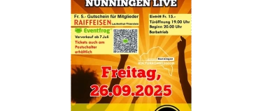 Event-Image for 'Nunningen Live - Mundartmusig'