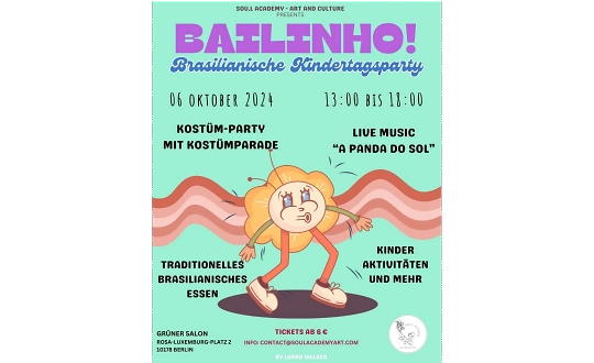 Sponsoring logo of Bailinho! - Brasilianische Kindertagsparty event