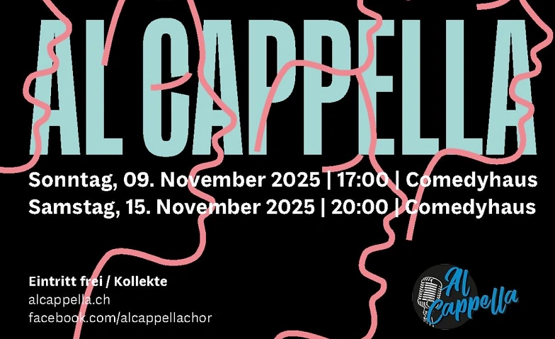 AL CAPPELLA Chor Z&uuml;rich Jahreskonzerte Billets