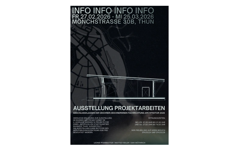 Event-Image for 'Ausstellung Projektarbeiten'