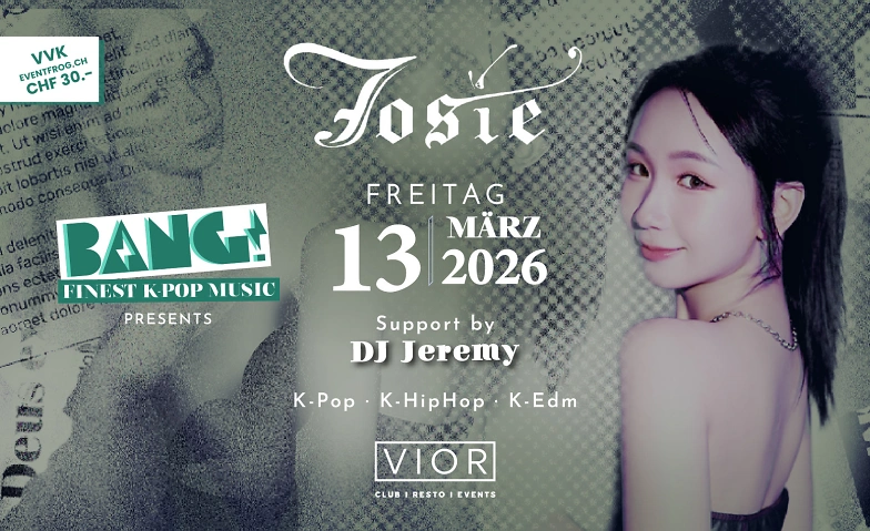 Bang! K-Pop with Dj Josie Tickets