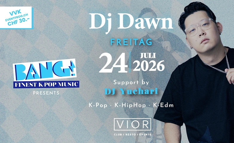 Bang! K-Pop with DJ Wars Tickets