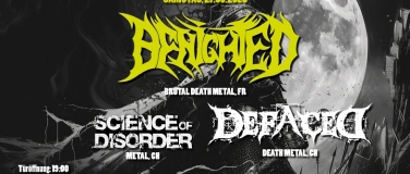 Event-Image for 'Benighted, Defaced, Science of Disorder - Night of Death'