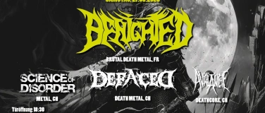 Event-Image for 'Benighted, Defaced, Science of Disorder - Night of Death'