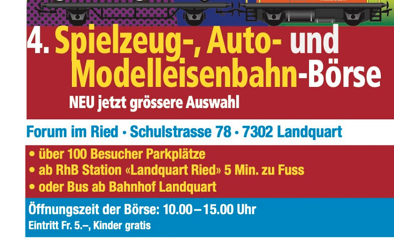 Event-Image for '4. Spielzeug- Auto-und Modelleisenbahn Börse'