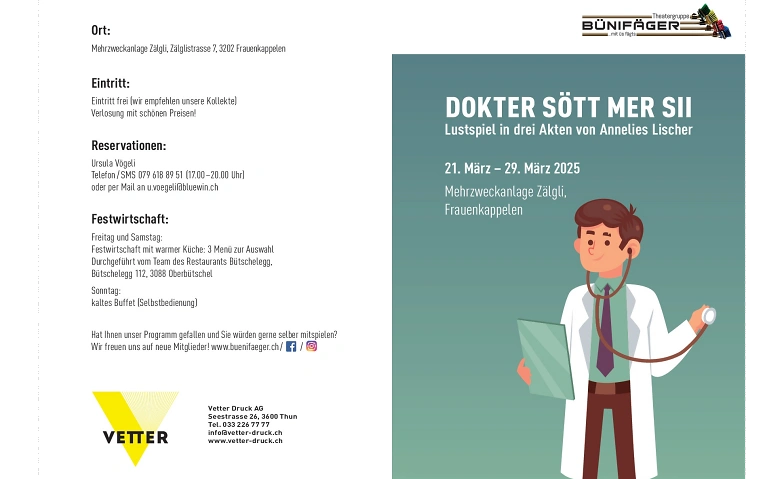 Event-Image for 'Dokter sött mer sii'