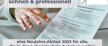 Event-Image for 'CV/ Lebenlaufcheck - Aktion Januar 2025'