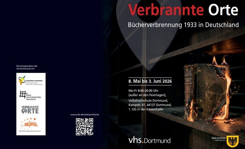 Verbrannte Orte. B&uuml;cherverbrennung 1933 in Deutschland Tickets