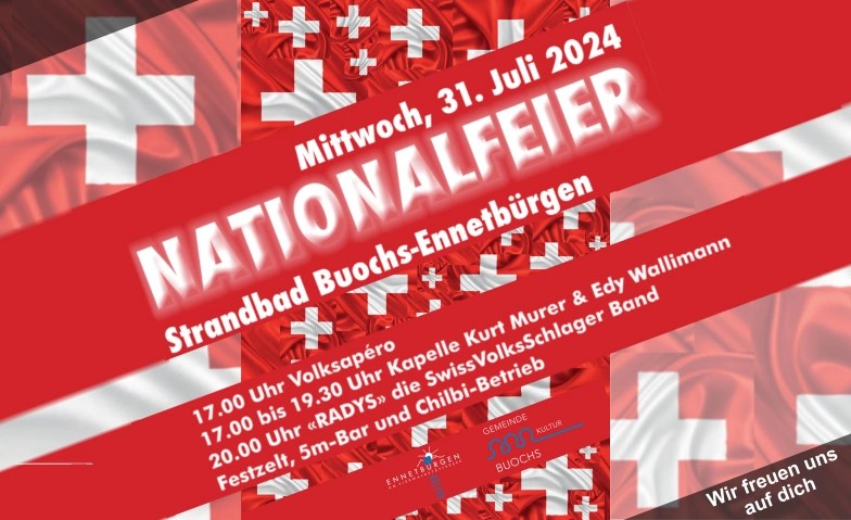 Nationalfeier Strandbad Buochs-Ennetbürgen, Beckenriederstrasse 9, 6374 Buochs Tickets