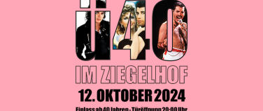 Event-Image for 'ü40 Party im Ziegelhof'