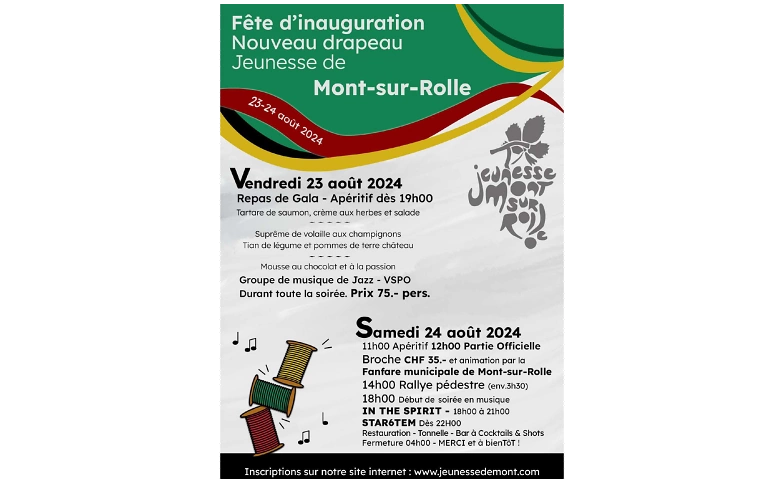 Event-Image for 'Fête d'inauguration du nouveau drapeau'