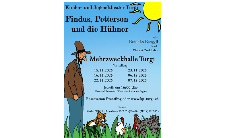Event-Image for 'Findus, Petterson und die Hühner'