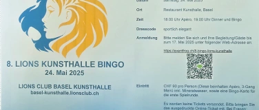 Event-Image for '8. Bingo-Abend des Lions Club Basel Kunsthalle'