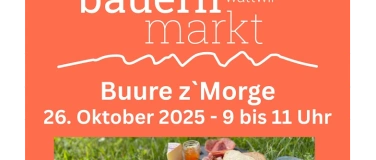 Event-Image for 'Buure z Morge am Bauernmarkt Wattwil 2025'