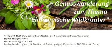 Event-Image for 'Wildkräuterwanderung mit Bianca Zogg'