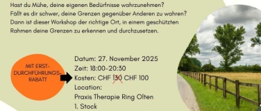 Event-Image for 'Interaktiver Workshop "Grenzen setzen"'