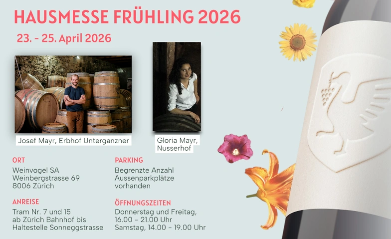 Event-Image for 'Hausmesse Weindegustation in Z&uuml;rich &ndash; kostenfrei'