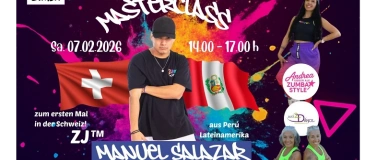 Event-Image for 'Zumba Masterclass mit ZJ Manuel Salazar aus Lateinamerika'