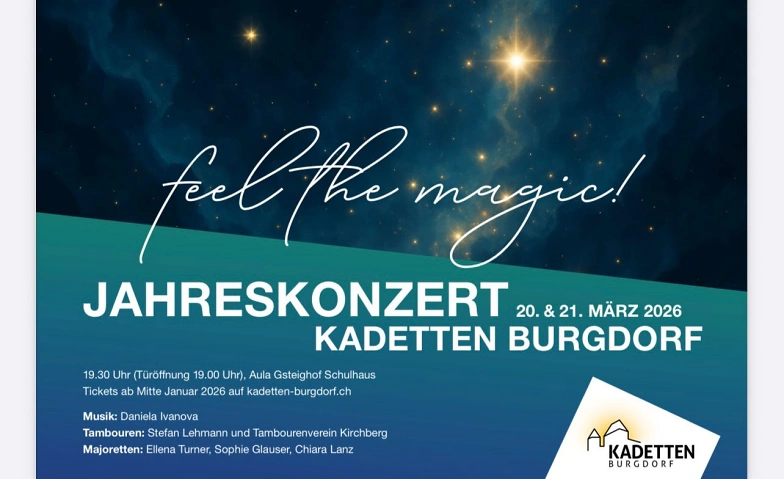 Event-Image for 'Kadetten Burgdorf - Jahreskonzert'
