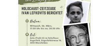 Event-Image for 'Schüler*innen im Gespräch mit Holocaust-Zeitzeugen'