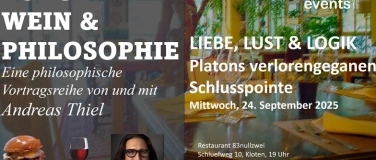 Event-Image for 'BURGER WEIN & PHILOSOPHIE: LIEBE LUST &LOGIK'