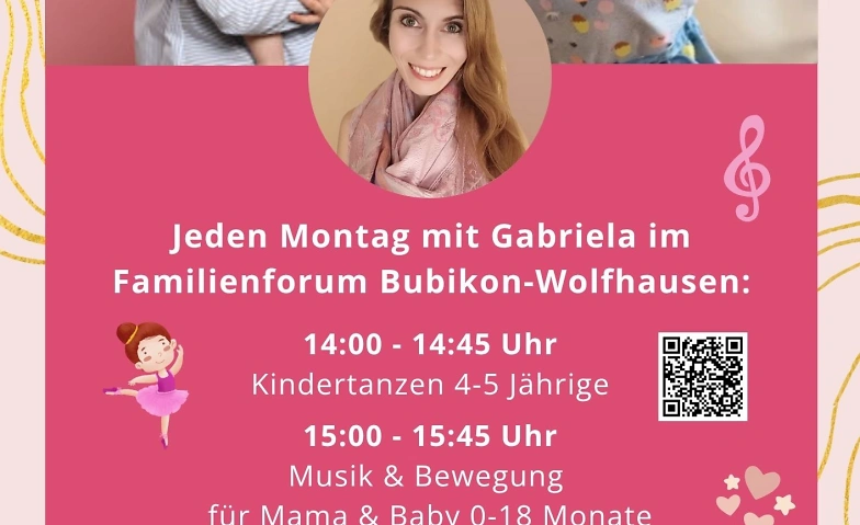 Event-Image for 'Mama und Baby Musik und Tanzen mit Gabriela Glaus'