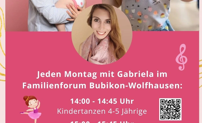 Event-Image for 'Kindertanzen 4 bis 5 Jährige mit Gabriela Glaus'