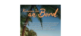 Event organiser of Kommen Sie an Bord ! AIDA Live Präsentation