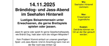 Event-Image for 'Brändidog- und Jass-Abend'