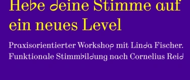 Event-Image for 'Gesangs-Workshop Funktionale Stimmbildung nach C. Reid'