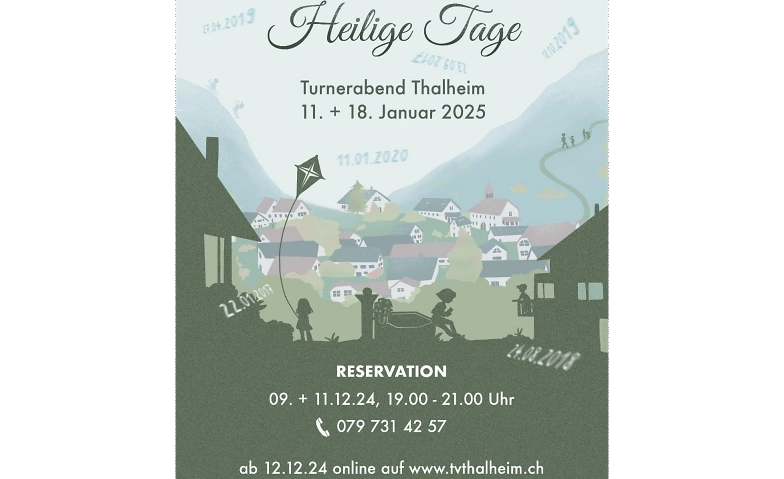 Turnerabend Thalheim 2025 - Heilige Tage ${singleEventLocation} Tickets