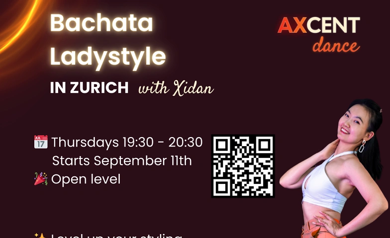 Event-Image for 'Bachata Lady Style 19:30 – AXcent Dance Zurich'