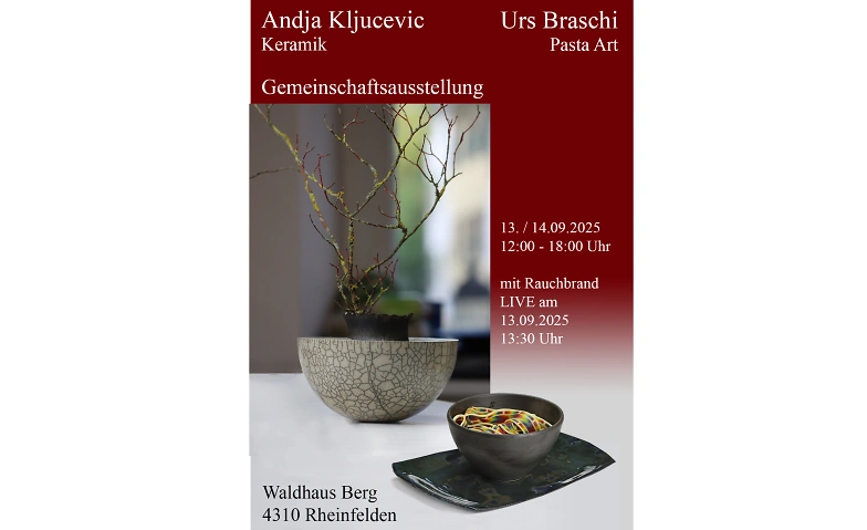 Event-Image for 'Doppelausstellung von Andja Kljucevic  und Urs Bratschi'