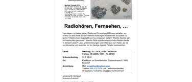 Event-Image for 'Erz&auml;hlcaf&eacute;: Radioh&ouml;ren, Fernsehen'