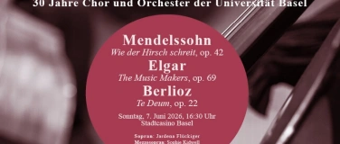 Event-Image for '30 Jahre Chor und Orchester der Universit&auml;t Basel'