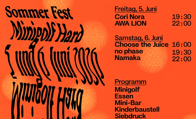 Event-Image for 'Sommerfest Minigolf Hard'