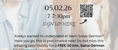 Event-Image for 'Free Swiss-German Online Trial Class'