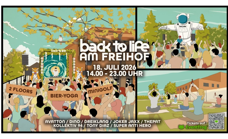 Back to life AM FREIHOF / DAYRAVE / GOSSAU Freihof AG Brauerei & Hofstube, Gossau Tickets