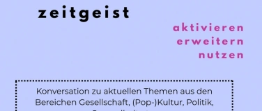 Event-Image for 'Zeitgeist - Deutsch B2-C1'