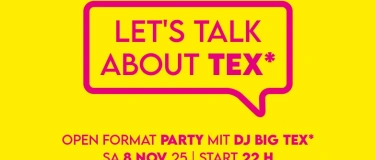 Event-Image for 'Let's talk about Tex'