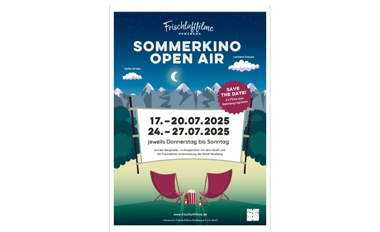 Frischluftfilm Festival - Kino Open Air auf der Berghalde Billets