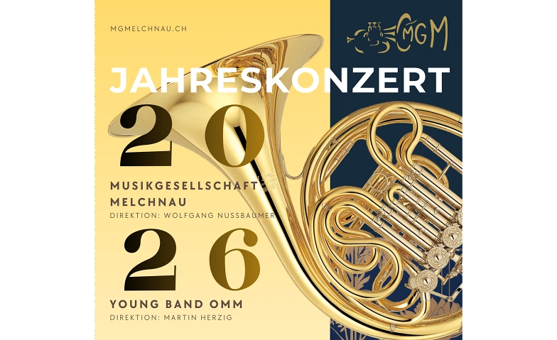 Event-Image for 'Jahreskonzerte 2026 Musikgesellschaft Melchnau'