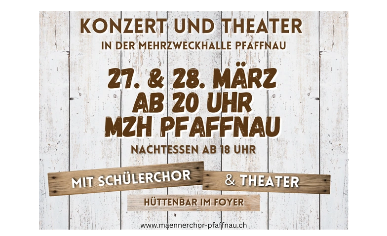 Konzert und Theater 2026 Tickets