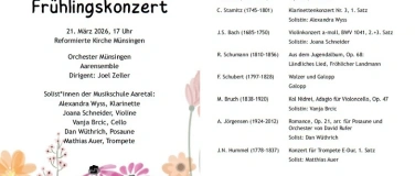 Event-Image for 'Fr&uuml;hlingskonzert'
