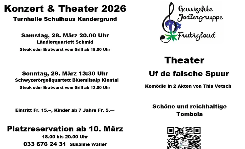 Event-Image for 'Fr&uuml;hlingskonzert und Theater'