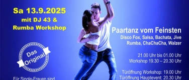 Event-Image for 'Fricktal tanzt - Paartanz vom Feinsten 13.09.25'